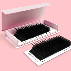 Abonnie cashmere lash extensions jet black lashes extensions private label pbt best custom wholesale lash extensions supplier