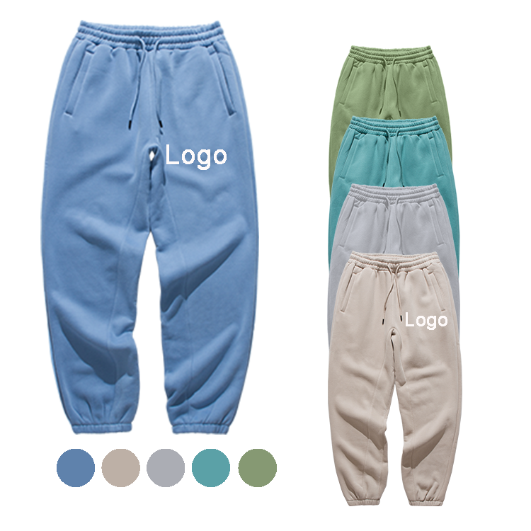 Custom Sweatpants Printed Logo Pants Joggers Blank Track Pants Baggy Fleece Trousers  Mens Joggers Pants