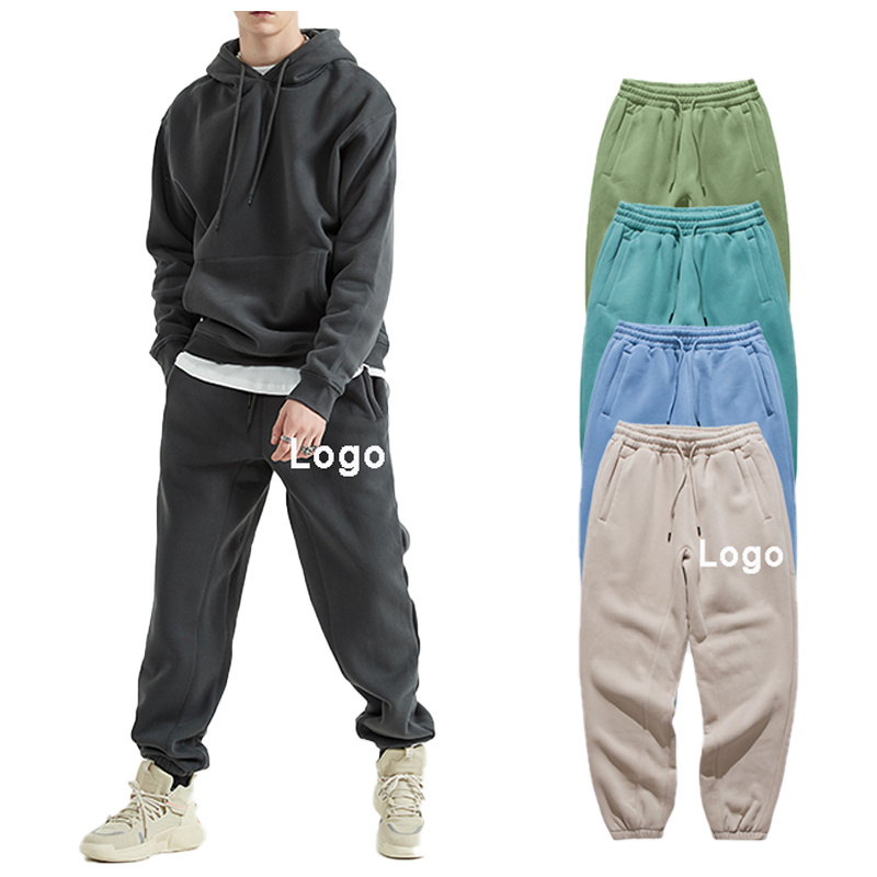 Custom Sweatpants Printed Logo Pants Joggers Blank Track Pants Baggy Fleece Trousers  Mens Joggers Pants