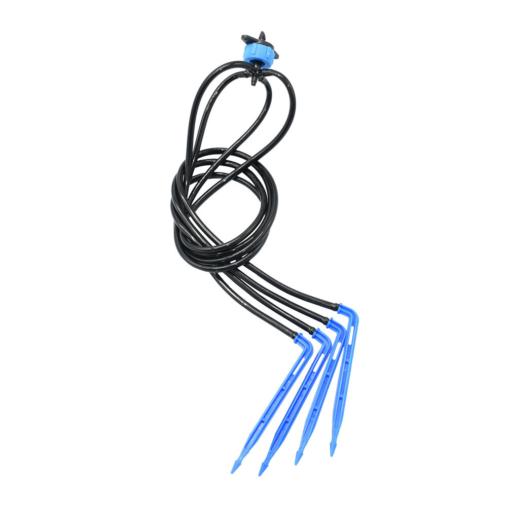 Garden Irrigation Bend Drop Emitter Arrows Micro Drip Irrigation 3mm Interface Dripper Water Saving Curved Arrow Drip