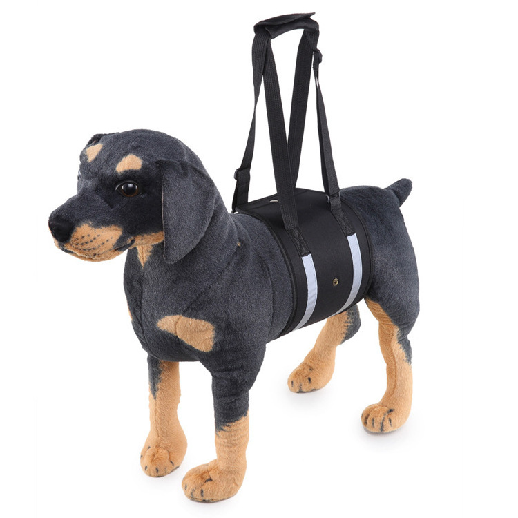 BunnyHi KF001 Dog Carry Sling Emergency Backpack Pet Legs Support And Rehabilitation Dog Lift Harness for Nail Trimming