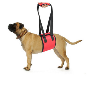 BunnyHi KF001 Dog Carry Sling Emergency Backpack Pet Legs Support And Rehabilitation Dog Lift Harness for Nail Trimming