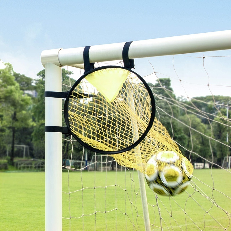 BunnyHi ZQ002 Custom Logo Football Training Target Net Portable Sports Soccer Goal Practice Throwing Training Football Net