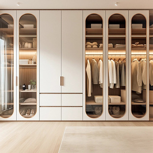 Modern White Wardrobe Closet Walk-In Design Drawer Bedroom wardrobe closet Ideas Design