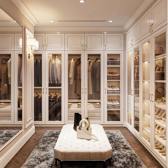 Modern White Wardrobe Closet Walk-In Design Drawer Bedroom wardrobe closet Ideas Design