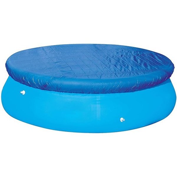 Customizable Round Easy Set Portable Pool Cover with Rope Tie for Inflatable Pool