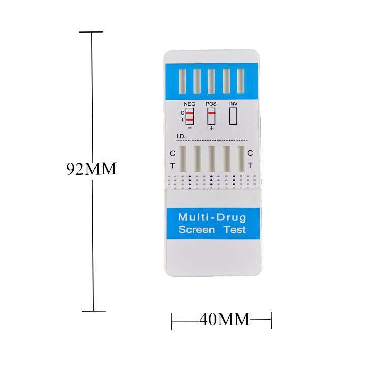 Multi-Panel Drug Test Kit For Amp-Coc-Opi-Pcp-Thc Versatile And Comprehensive Drug Detection System