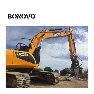 BONOVO 360 Degree Rotating double oil cylinder hydraulic shears for excavator