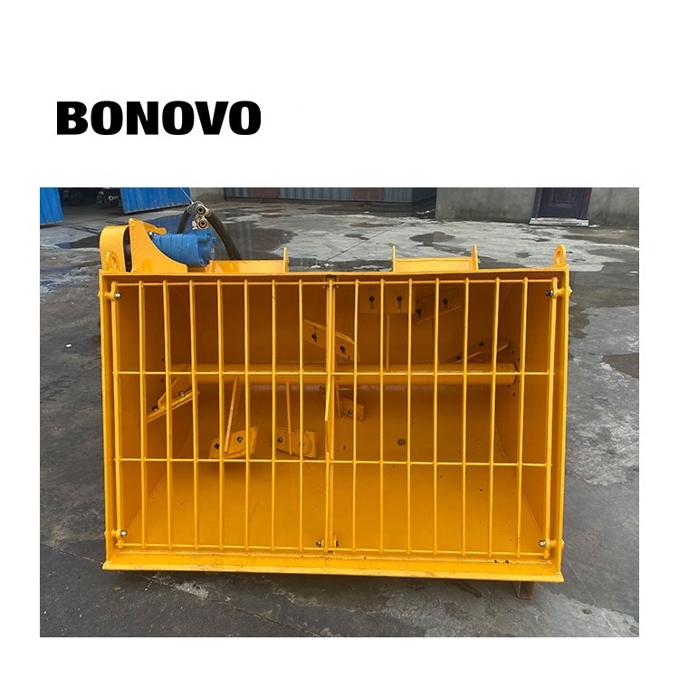 BONOVO One-year Warranty Skid Steer Attachment Concrete Mixer Bucket for sale