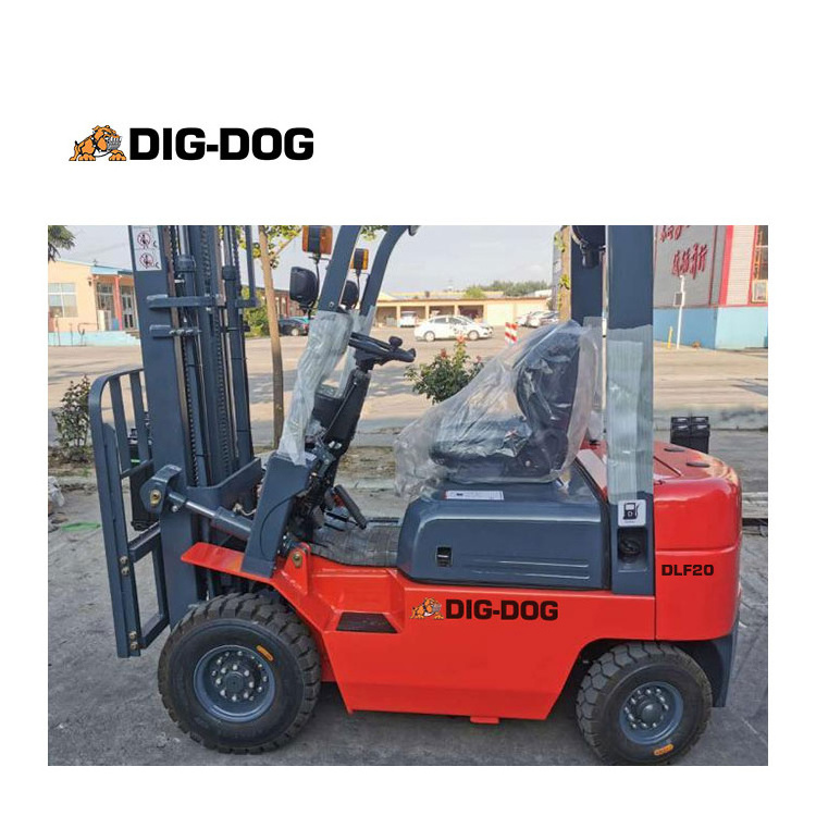 DIGDOG China 1.5 ton forklift diesel forklift truck mini forklift for sale