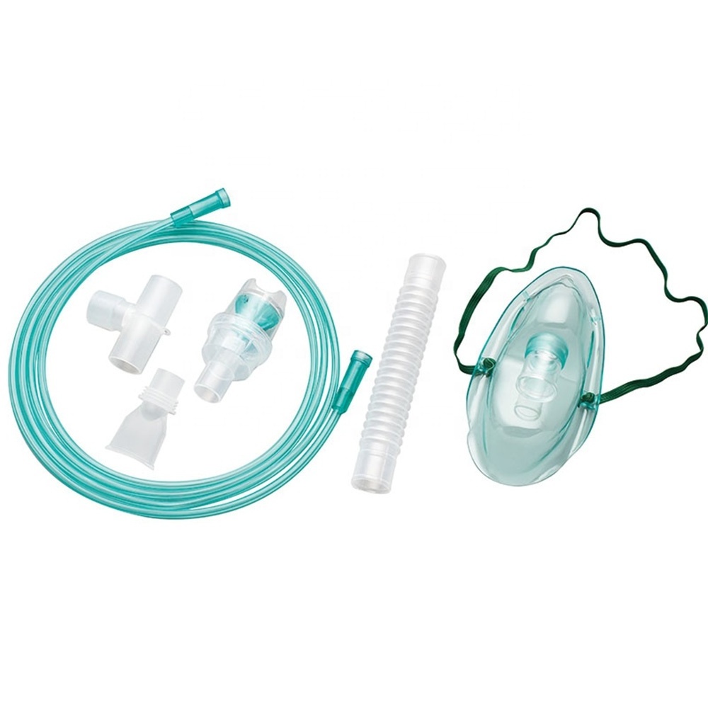 Medical Disposable Oxygen Nebulizer Mask High Rate Aerosol Output Low Residual Volume Nebulizer Oxygen Mask Nebulizer Mask