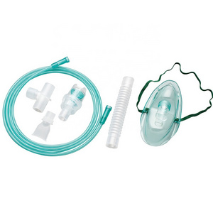 Medical Disposable Oxygen Nebulizer Mask High Rate Aerosol Output Low Residual Volume Nebulizer Oxygen Mask Nebulizer Mask