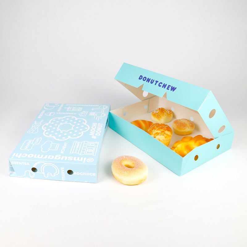 Custom Logo Japanese Taiyaki Waffle Box Packaging and Take Away Taiyaki Paper Bag