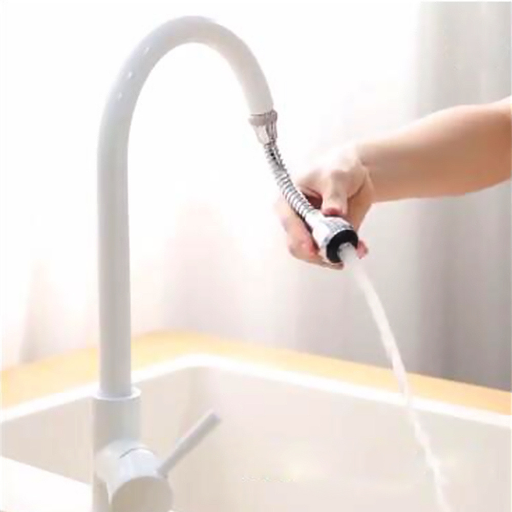 Kitchen Gadgets 2 Modes 360 Rotatable Bubbler Water Saving High Pressure Faucet Extender