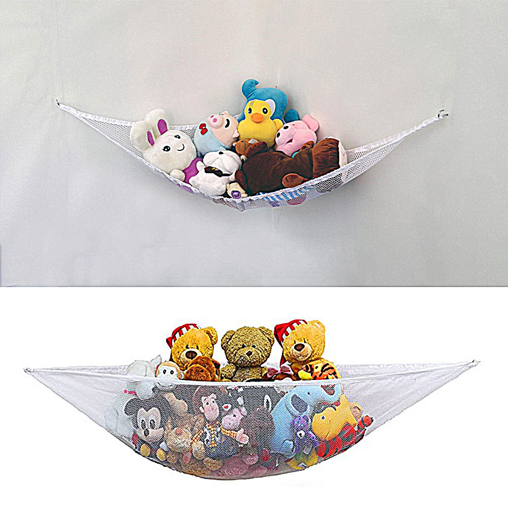 Drop Shipping Hot Sale Toy Storage Hammock Hanging Children's Stuffed Doll Baby Room Storage Net Baby Doll Storage Net Wholesale