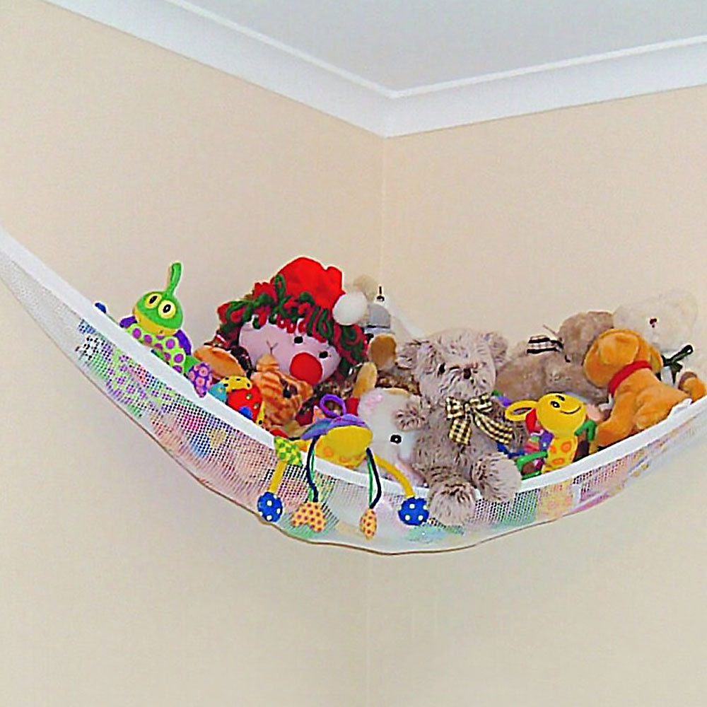 Drop Shipping Hot Sale Toy Storage Hammock Hanging Children's Stuffed Doll Baby Room Storage Net Baby Doll Storage Net Wholesale