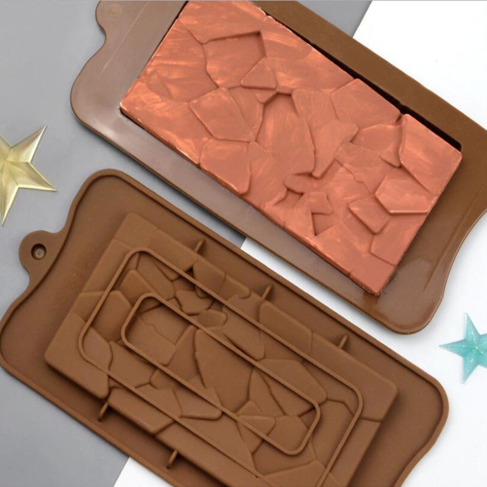 Non-Stick DIY Silicone Chocolate Mold Chip Cake Oven Kitchen Baking Tools Silicone Candy Sugar Mold Baking Tray