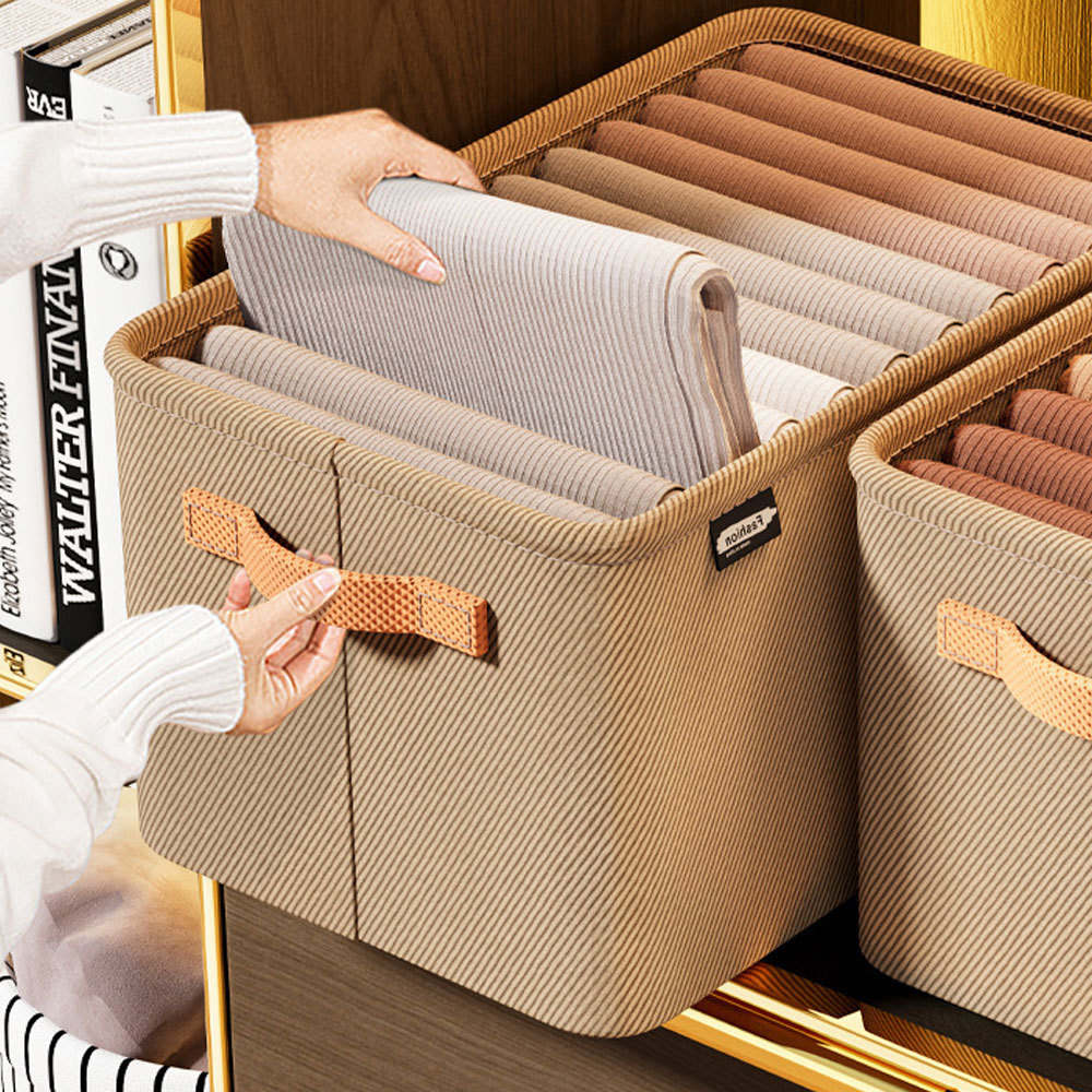 Pants Clothing Storage Box Wardrobe Clothes Storage Organizer Underwear T-Shirt Sweater Storage Cabinet Drawer Organizer