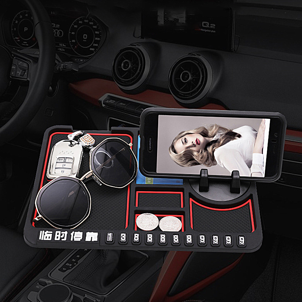 Sticky Mat Anti Slip Gadget Mobile Phone GPS Holder On Car Dashboard Car Phone Holder Dropshipping