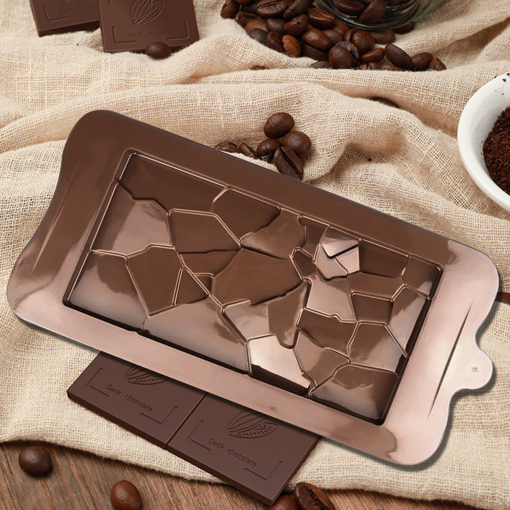 Non-Stick DIY Silicone Chocolate Mold Chip Cake Oven Kitchen Baking Tools Silicone Candy Sugar Mold Baking Tray