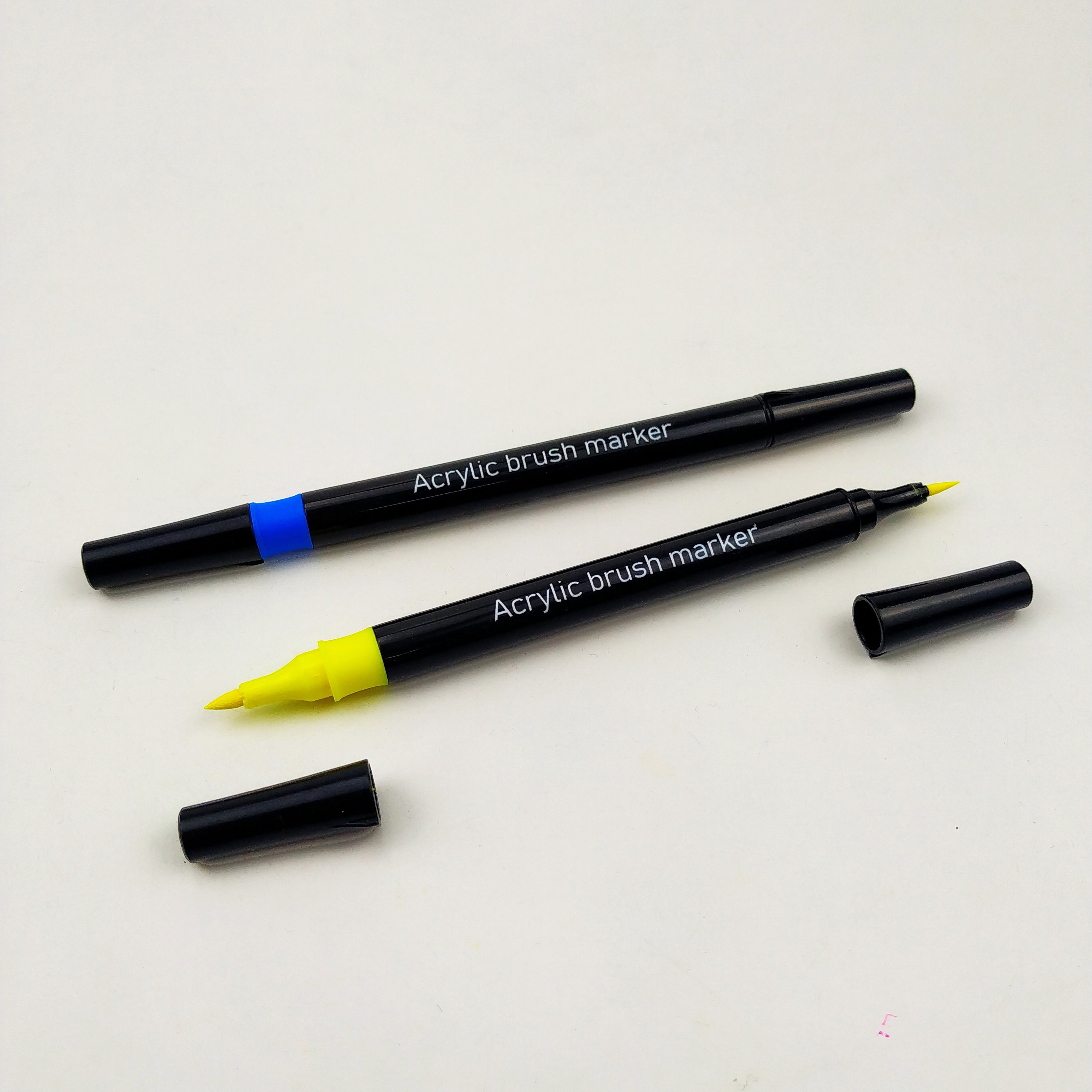 fine and brush tip Acrylic ink Paint marker pen , double side Acrylic Paint Marker Pens