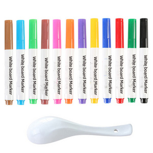 New Style 4 8 12Colors Painting Floating Whiteboard Markers Kids Color Magical Water Floating Pen