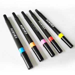 fine and brush tip Acrylic ink Paint marker pen , double side Acrylic Paint Marker Pens