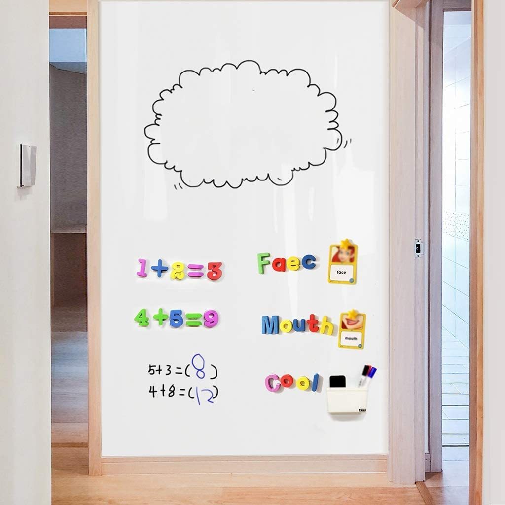 Wall Sticker Self Adhesive Dry Erase Whiteboard Film Custom Mobile Flexible Whiteboard