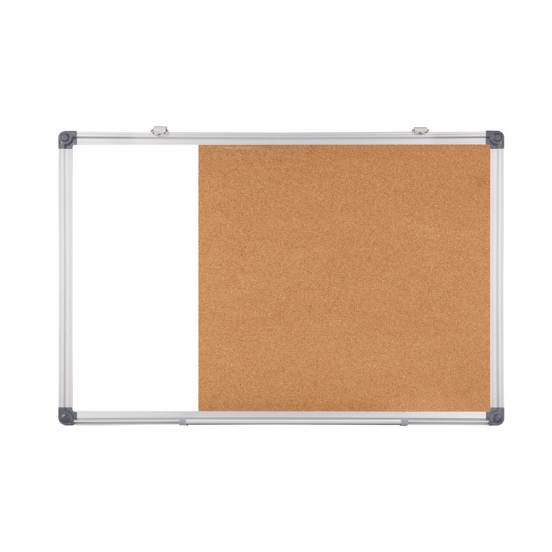 Dry Erase Magnetic White Board Cork Message Board 24 X 18 inches Whiteboard Bulletin Combination Board