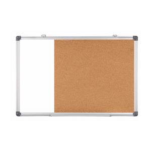 Dry Erase Magnetic White Board Cork Message Board 24 X 18 inches Whiteboard Bulletin Combination Board