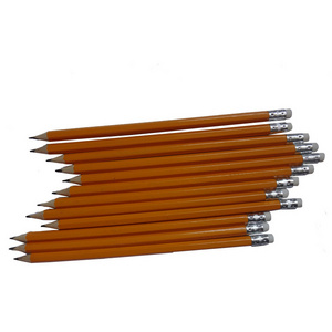 Custom Wood HB Pencil Graphite Core Bulk Box Pencil With Eraser Office School Hotel Home