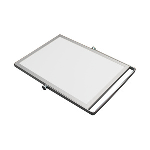 Small dry erase board reversible marker desk whiteboard for kids double side aluminum frame magnetic interactive whiteboard