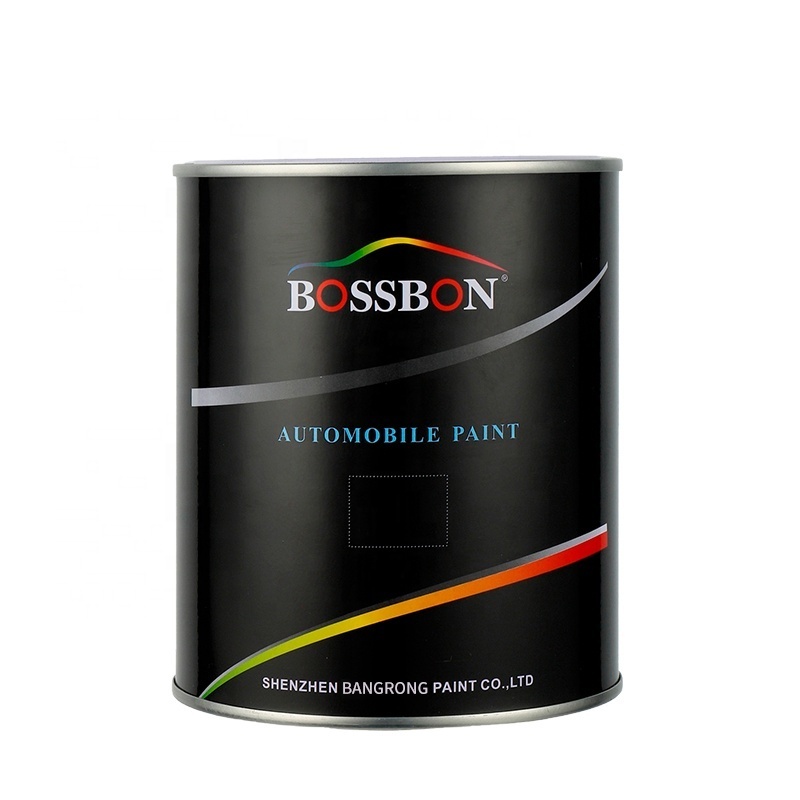 Free Sampled  Bossbon Wholesaling Single Component Gold Pearl Color Tinting Mixing System Acrylic Polyurethane Car Refinishing