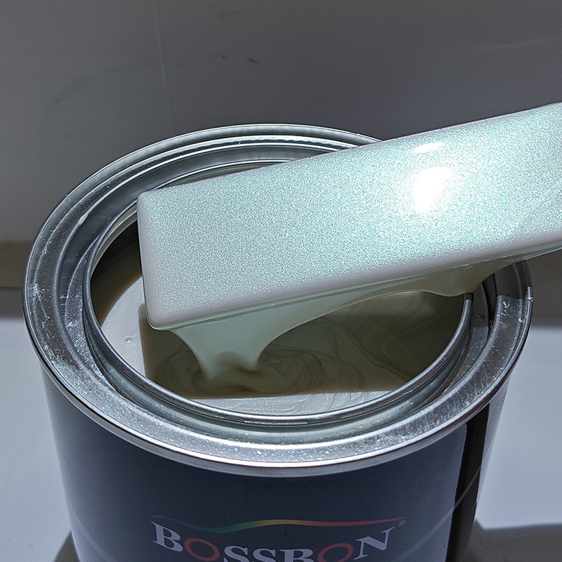 BS420 Pearl Green Factory Auto Coating High Quality Metallic Pigments Spray 1K Automotive Refinishing Pearl Color Car Paint