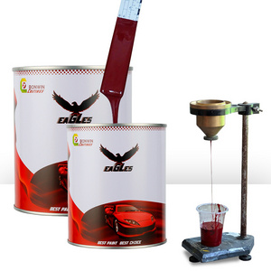 Eagles Brand High Solid And High Gloss Epoxy Resin Spray Coating Paint For Car Automotive Carmine