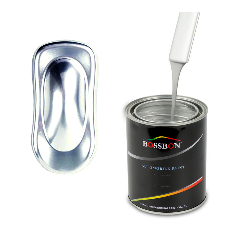 BOSSBON EAGLES high quality mirror paint Mirror Silver paint surface coating for glass coating Chrome Silver pigment