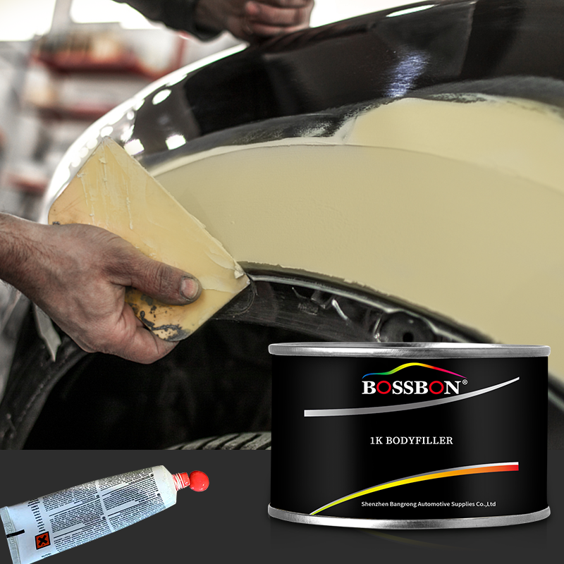 High Quality Acrylic Liquid Coating Body Filler Polyester Putty Silly for Auto Car Refinish for Car Repair Spray Application