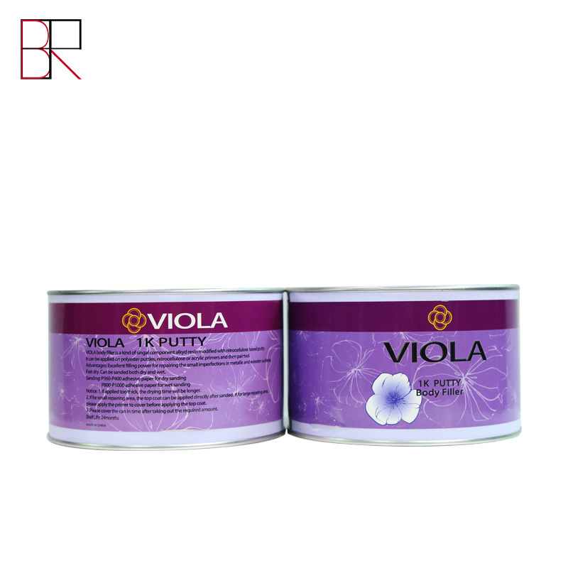 China Made Best Car Putty for Rust Auto Body Glazing Putty Body Filler for Auto Refinish