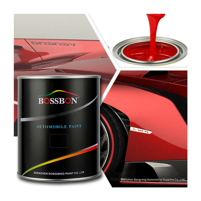 Acrylic Resin PU Polyurethane Spray Paint 1K Metallic 2K Car Paint Scratch Repair For Car Auto Repair Shop Mixing System