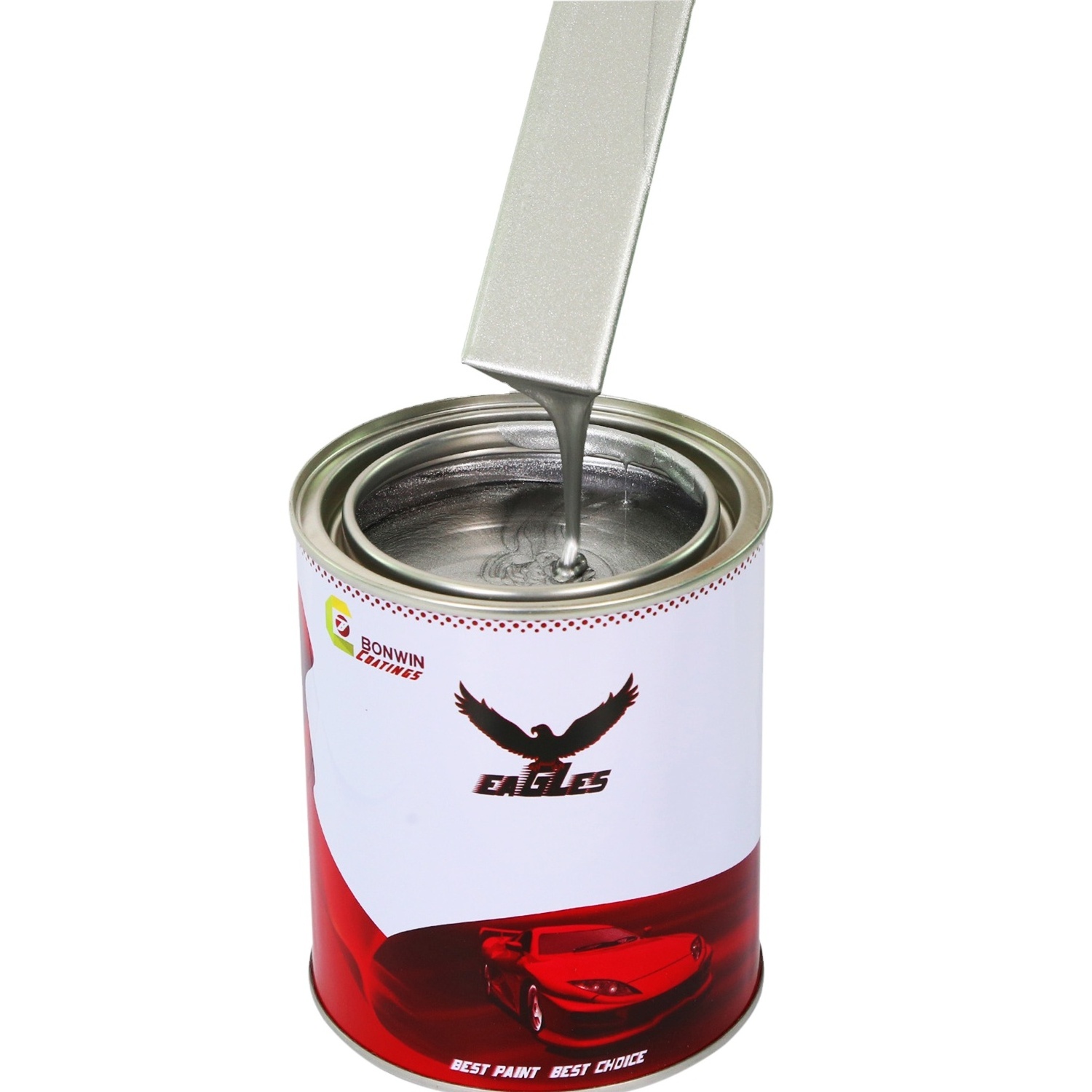 Polyurethane Resin Acrylic Paint 1K Metallic Pearl Color Car 2K Paint PU  Color Paint Refinish  Auto Coating