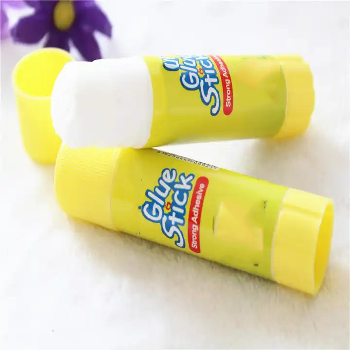 new Solid Glue cute school supplies custom logo White glue stick school office use stationery strong Stick Glue on sales