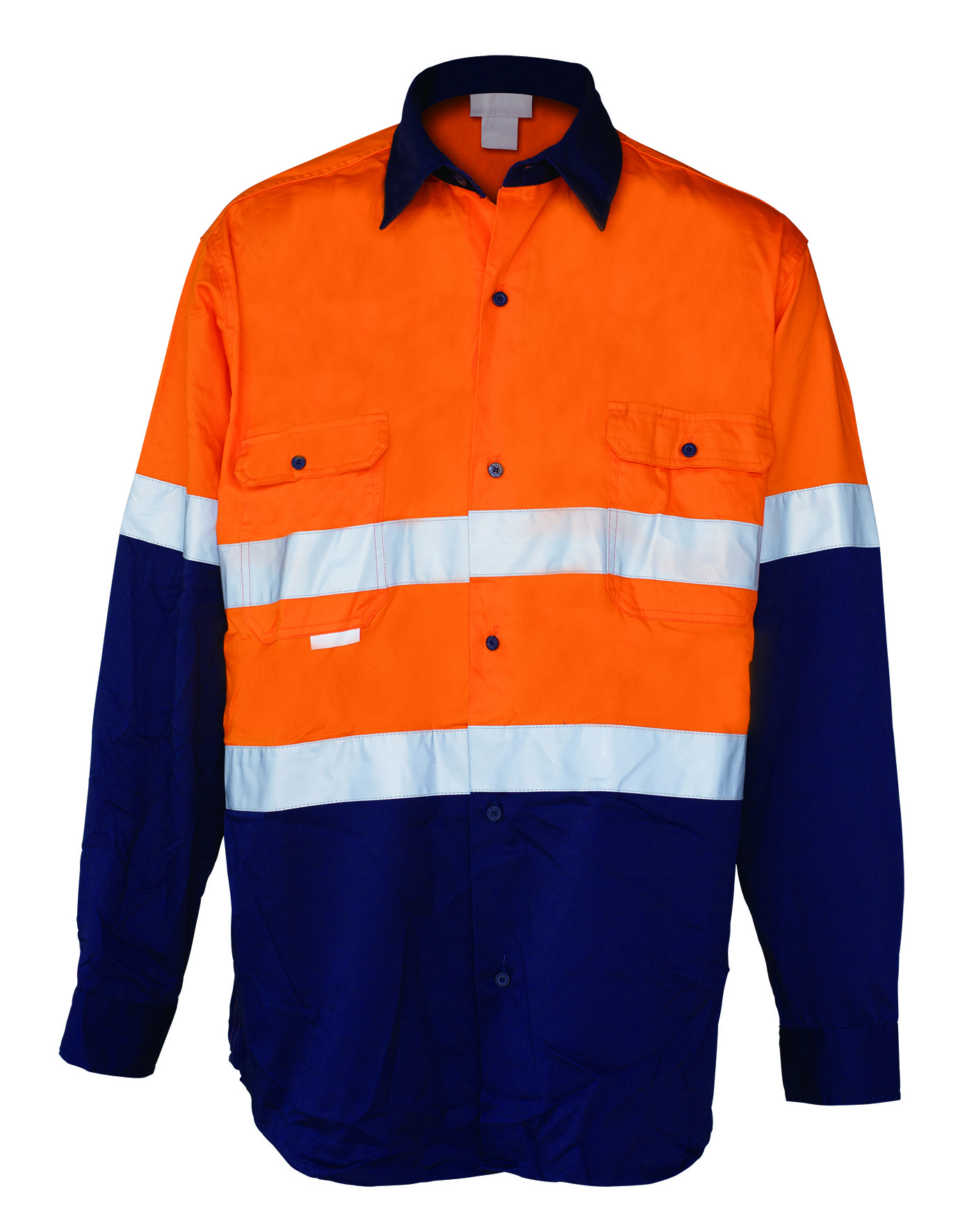 Fr Clothing Flame Resistant Hi Vis Workwear Custom Logo Long Sleeve Industrial Workwear