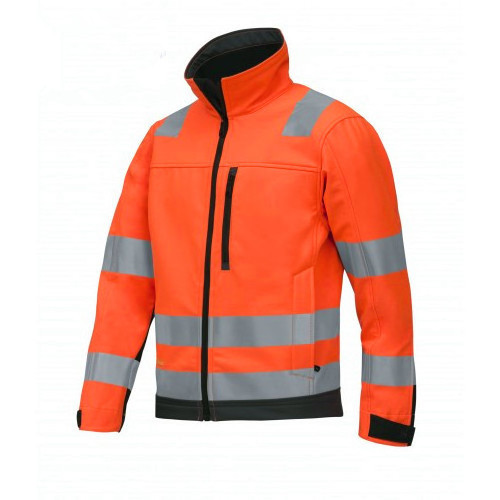 Security Reflection Saftey Reversible Hi Vis Work Jacket For Men Workwear Clothing