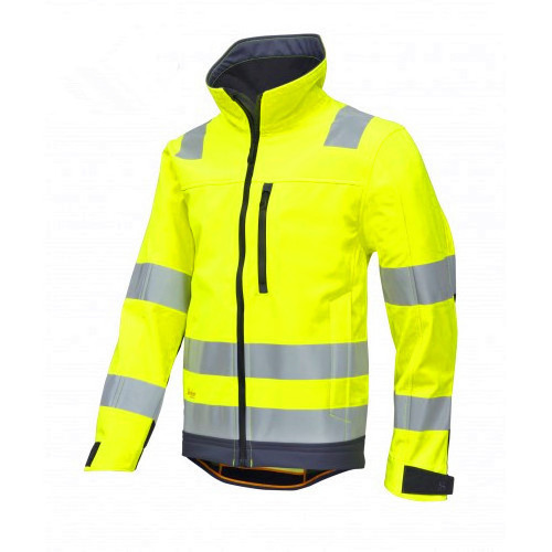 Security Reflection Saftey Reversible Hi Vis Work Jacket For Men Workwear Clothing