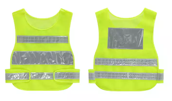 reflective safety workwear security vests black safety vest adjustable