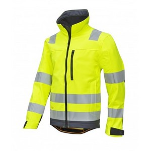 High Quality Waterproof Safety Workwear Hi Vis Men Softshell Jackets