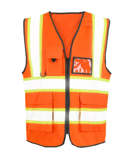 Protective Blue Safety Electrician Tool Full Reflective Green Hi Vis Tactical Vest