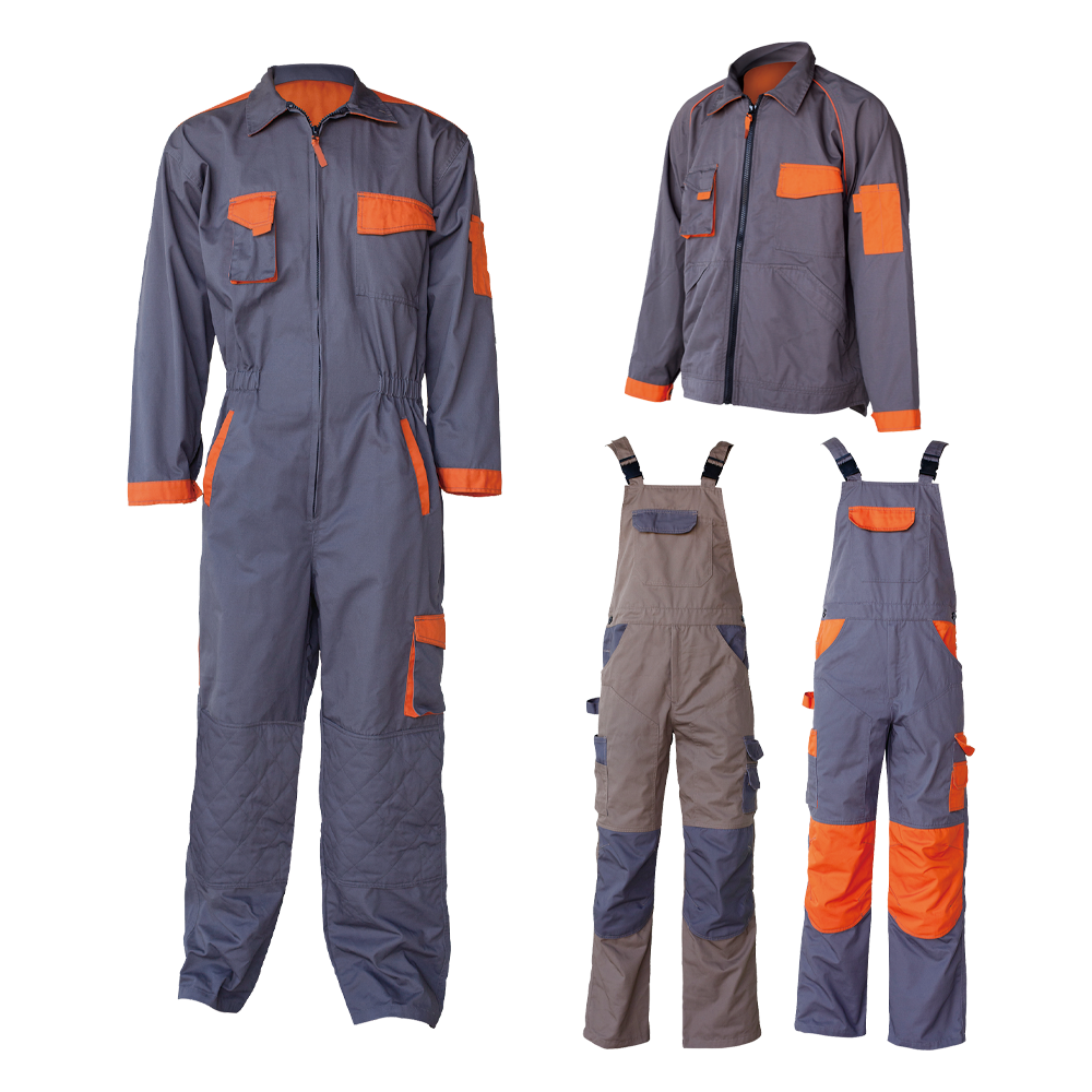 Coverall Working Uniform Two Piece Workwear Overalls Uniforms Coveralls Cotton For Men Workwear