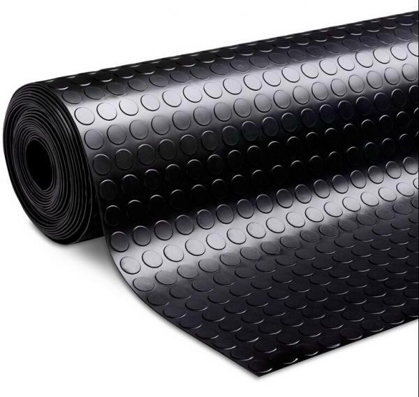 Coin pattern  anti-slip  rubber flooring mat2.5mm~10mm