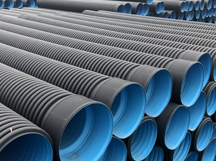 HOT sale Top Customized Extrusion lines of HDPE /PP/FRPP/PVC  double layer corrugated pipes